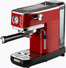 Ariete Espresso Slim Metal 1381, Kaffeemaschine mit Manometer, Kompatibel mit