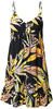 O'NEILL Damen Malu Beach Dress Lässiges Kleid, 39033 Black Tropical Flower, M/L