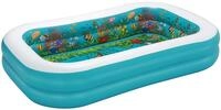 Bestway Family Pool 3D Abenteuer 262 x 175 x 51 cm, eckig