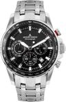 JACQUES LEMANS Herrenuhr Liverpool Metallband Chronograph 1-2099D