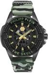 Philipp Plein Herren Analog Armbanuhr The $Kull