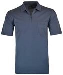 RAGMAN Herren Softknit-Poloshirt mit Zip