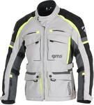 GMS Everest 3in1 Motorrad Textiljacke, grau/gelb, XL