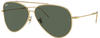 Ray-Ban Sonnenbrille RBR0101S Aviator reverse 001/VR Unisex Farbe Gold Glas...
