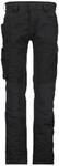 DASSY&reg; Helix Women Stretch-Arbeitshose f&uuml;r Damen - Gr&ouml;&szlig;e 36 - SCHWARZ