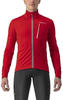 Castelli 4521504 GO JACKET Jacket Men's RED/SILVER GRAY S