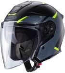 CABERG HELMET FLYON II BOSS MATT BLACK/GREY/YELLOW FLUO M