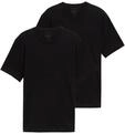 Tom Tailor Herren Doppelpack T-Shirt mit Rundhals-Ausschnitt aus Baumwolle