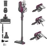 Hoover Akku-Staubsauger ohne Beutel + Tierd&uuml;se I bis zu 120 m&sup2; mit 1 Akkuladung I