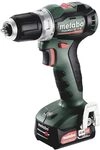metabo PowerMaxx BS 12 BL Akku-Bohrschrauber (12V 2x2Ah Li-Power, Ladeger&auml;t SC 30,