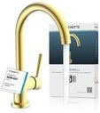 SCH&Uuml;TTE 79167 K&uuml;chenarmatur Cornwall, Gold, Sp&uuml;ltischarmatur K&uuml;chensp&uuml;le |...