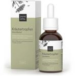 PURE ELLA Kr&auml;utertropfen ohne Alkohol, mit 14 Bitterkr&auml;utern, vegan, 50 ml | Vor