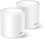TP-Link Deco X60 Mesh WLAN Set (2 Pack), Wi-Fi 6 AX5400 Dual Band Router &...