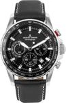 JACQUES LEMANS Herrenuhr Liverpool Lederarmband Chronograph 1-2099A