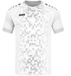 JAKO Kinder Trikot Pixel (Kurzarm), Wei&szlig;, 152