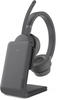 Lenovo Go Wireless ANC Headset with Charging Stand, Grau