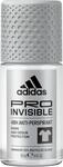 adidas Pro Invisible Anti-Transpirant Deo Roll-On f&uuml;r ihn, 48 Stunden Trockenschutz