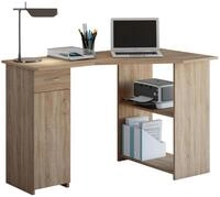 VCM Computertisch | Eckschreibtisch mit Schublade | Ma&szlig;e ca. H. 76 x B. 118 x...