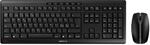 CHERRY Stream Desktop Recharge, Kabelloses Tastatur-Maus-Set, Pan-Nordisches Layout