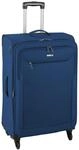 D&N Travel Line 6804 Koffer, 76 cm, 98L, Blau