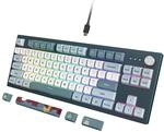 Montech MKey TKL Mechanische Gaming-Tastatur: anpassbare RGB-LED,