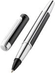 Pelikan Tintenroller Pura R40, Anthrazit, hochwertiger Roller im Geschenk-Etui,