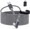 Tiergrade Kabel für Meta Quest 3, 5M USB3.2 Gen1 Typ C Kabel für Quest Link,