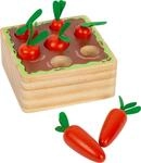small foot Steckspiel M&ouml;hren aus Holz, f&uuml;r Babys ab 12 Monaten, geometrische Formen