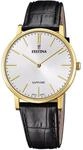 Festina Swiss Made Herrenuhr Analog Leder Schwarz - Quarz - Saphirglas, Wasserdicht 5