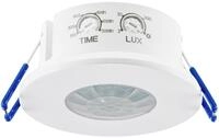 ChiliTec Bewegungsmelder IP65 Decke Einbau Unterputz 360&deg; Wei&szlig; 