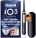 Oral-B iO Series 3 Elektrische Zahnb&uuml;rste, Schwarz