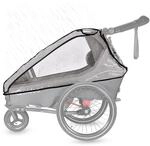 Qeridoo Regenschutz Kidgoo 1 / Kidgoo 1 Sport | Abdeckung Fahrradanh&auml;nger 