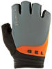 Roeckl Itamos 2 Fahrrad Handschuhe kurz grau/orange 2024: Größe: 7