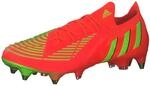 Adidas Unisex Predator Edge.1 L Sg Sneaker, Solar Red Team Solar Green Core...