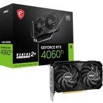 MSI GeForce RTX 4060 Ti Ventus 2X Black 16G OC Grafikkarte -NVIDIA RTX 4060 Ti, 16GB