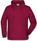 James & Nicholson Herren Basic Kapuzensweat - Klassischer Hoody mit K&auml;ngurutasche