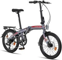 Licorne Bike Phoenix 2D 20 Zoll Aluminium Faltrad Klapprad Scheibenbremse...