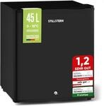 Stillstern Mini K&uuml;hlschrank E 45L mit Abtauautomatik, Schloss, Frostfach