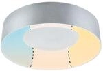 Paulmann 71094 LED Deckenleuchte Casca IP44 White Switch 2300lm 230V 18W Alu rund