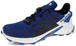 Salomon Supercross 4 473157, Mens Running Shoes, Blue, 45 1/3 EU