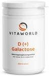 vitaworld D(+) Galactose Pulver 250 g, Reinheit &uuml;ber 99,5%, produziert in...