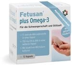 Fetusan plus Omega-3 &ndash; Schwangerschaftsvitamine, Fols&auml;ure & DHA, 72 Kaps. |...