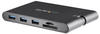 StarTech.com USB-C Multiport Adapter mit HDMI und VGA - Mac und Windows - 3x USB 3.0