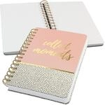 Sigel Spiralblock Jolie A5 dotted Bullet Journal Rosa Wei&szlig; 240 Seiten