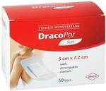 DRACOPOR Wundverband 5x7,2 cm steril 50 St