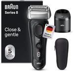 Braun Series 8 Rasierer Herren Elektrisch mit 4+1 Scherkopf, Elektrorasierer,