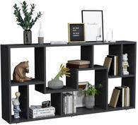 VCM Holz Standregal B&uuml;cherregal Medienregal Aufbewahrung Raumteiler Deko Regal