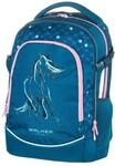 Walker Schulrucksack Fame 2.0 "Lucky Horse" mit 2 F&auml;chern, Vorderfach mit...