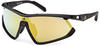 adidas Unisex SP0055 Sonnenbrille, Mattschwarz, 00/0/135