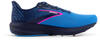 Brooks Damen Launch 10 Sneaker, Peacoat Marina Blue Pink Glo, 40.5 EU
